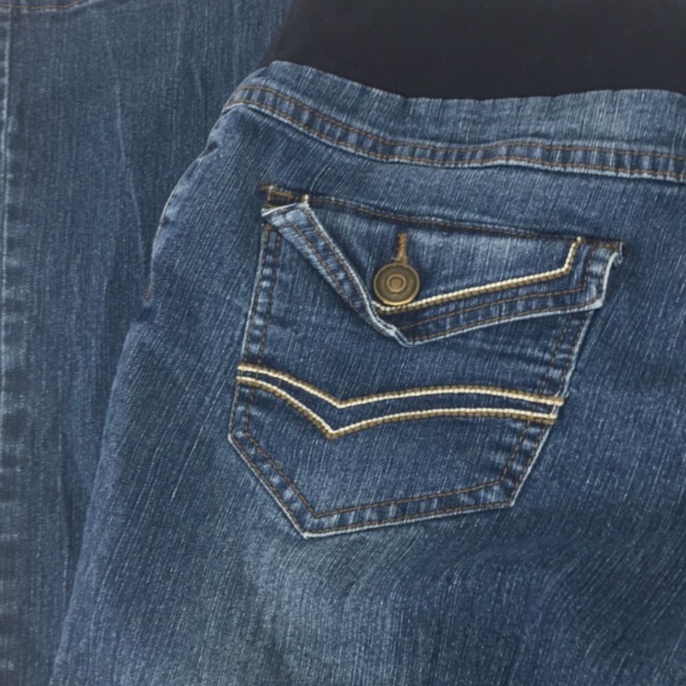 Planet Motherhood Maternity Jeans, Blue, Medium - Picture 5 of 7